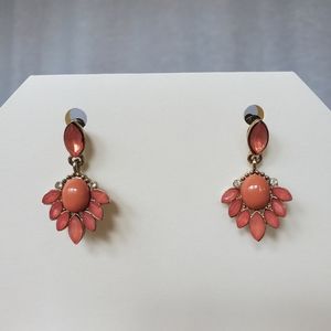Coral earrings
